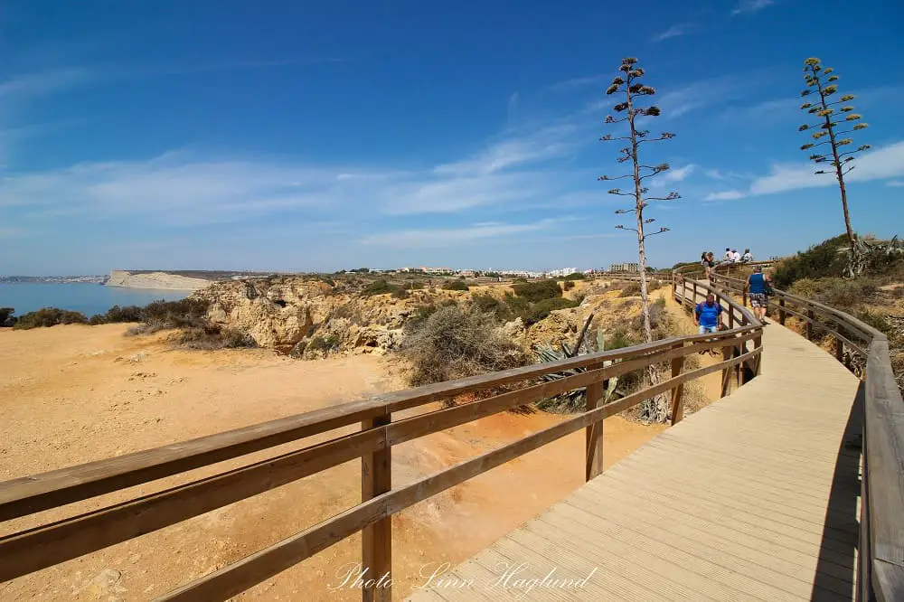 The boardwalk from Ponta da Piedade