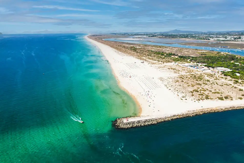 Tavira island Portugal