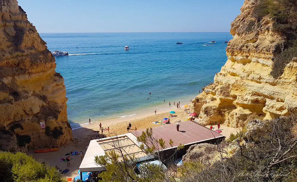 Visit Marinha beach