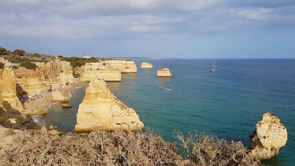 What to do in Albufeira Portugal - hike Seven Hanging Valleys Trail