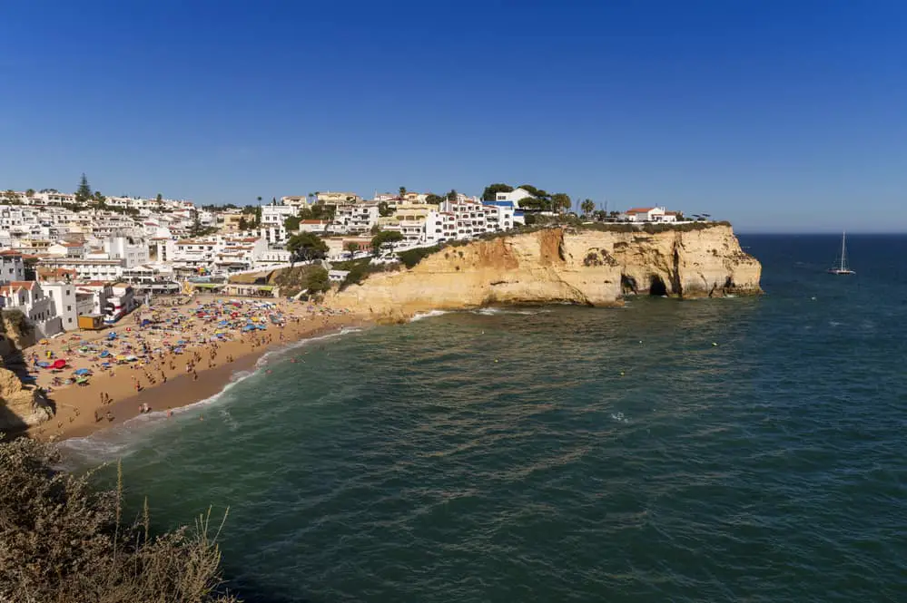 Algarve Carvoeiro beach