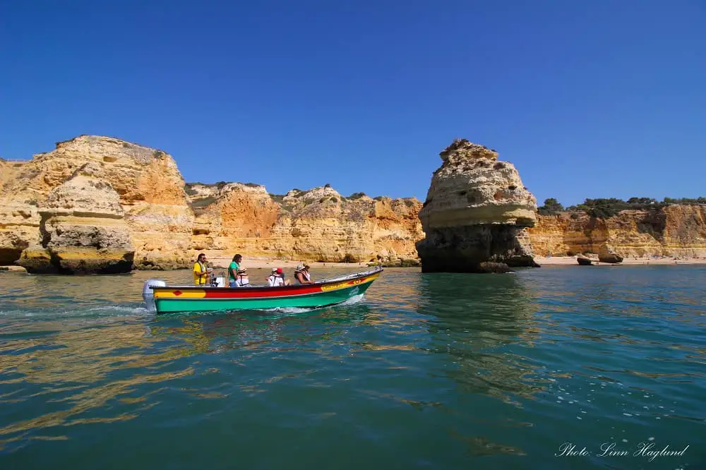 Benagil caves boat tour