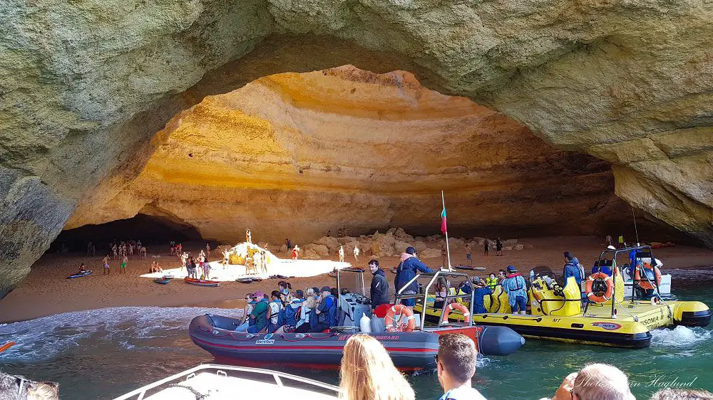 Benagil caves tour